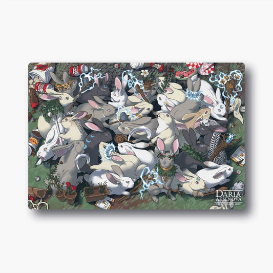 World of Trash - Druid Rabbits - "Zoneless" Playmat