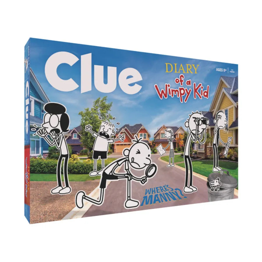 Clue Diary Of A Wimpy Kid Board Game