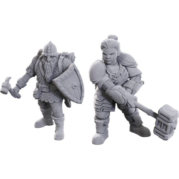 Dungeons & Dragons Nolzur's Marvelous Unpainted Miniatures: Limited Edition 50th Anniversary Dwarves