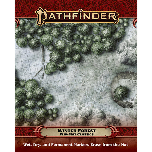 Pathfinder RPG: Flip-Mat Classics- Winter Forest