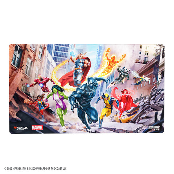 MTG: Shiny Playmat - Marvel Super Heroes