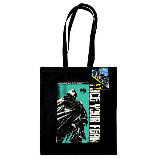 Batman (Face Your Fear) Black Tote Bag