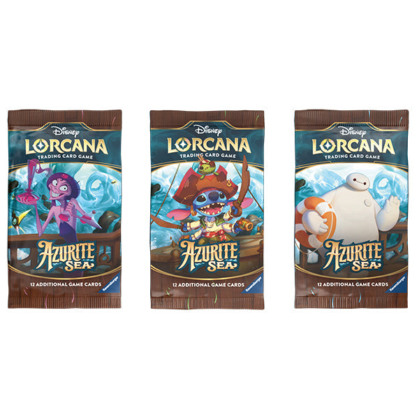 Disney Lorcana: Azurite Sea Booster Packs