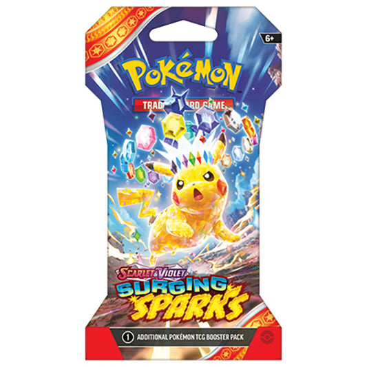 Pokemon TCG: Scarlet & Violet 08 Surging Sparks- Sleeved Booster