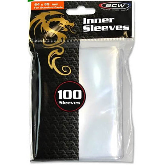 BCW SUPPLIES: DECK GUARD - INNER SLEEVES 100CT