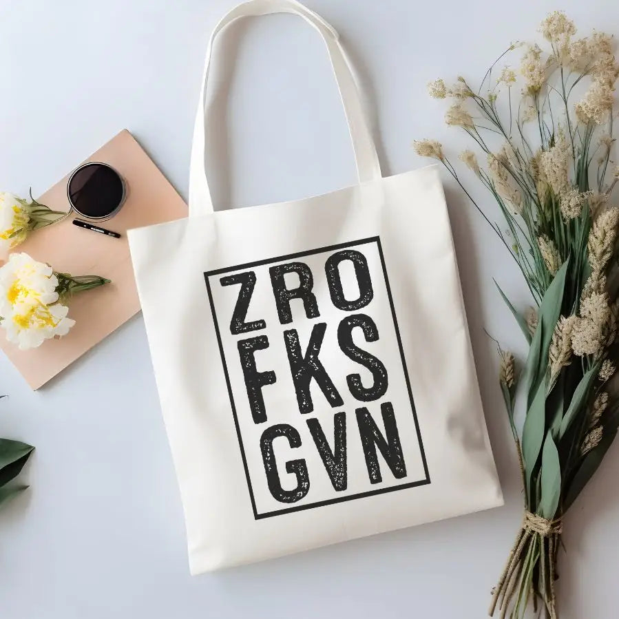 Zero F*cks Given - Tote Bag