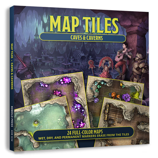 Map Tiles - Caves & Caverns