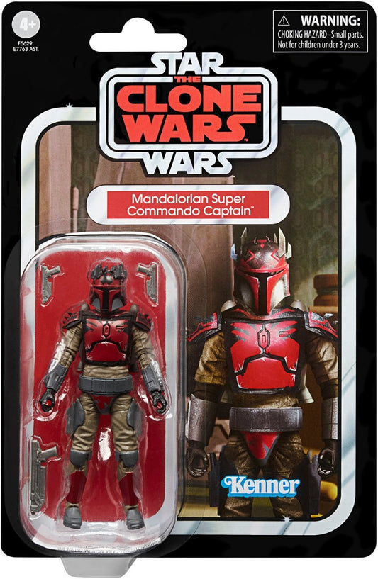 Star Wars The Vintage Collection Mandalorian Super Commando Captain Action Figure