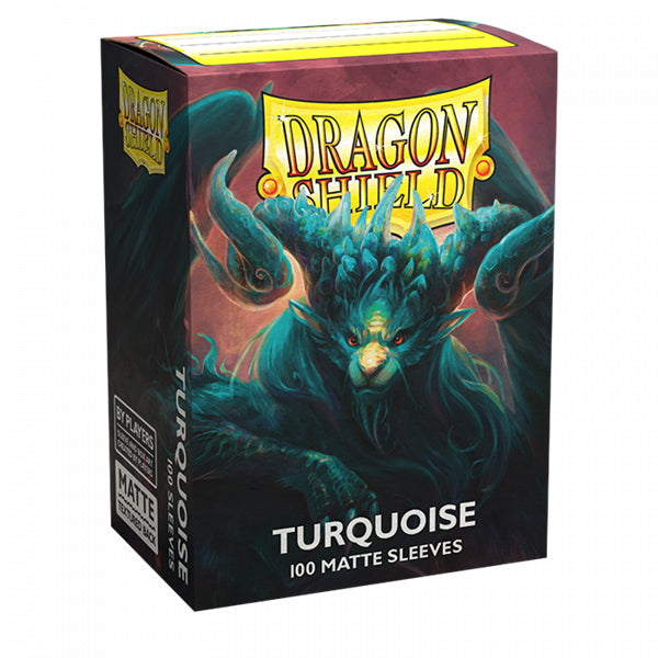 Dragon Shield Sleeves - Matte - Turquoise