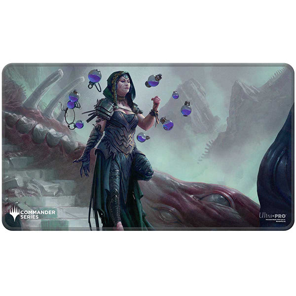 Playmat: MTG Stitched Edge- Commander Series 4- Three Color Shard - Kess