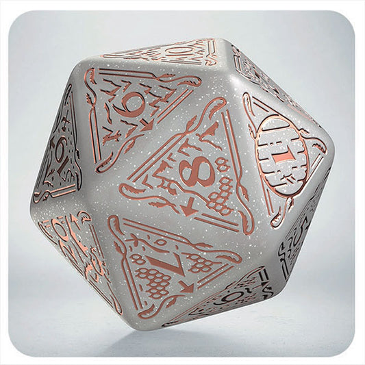 Jumbo Spindown D20: The Hobbit TCG Dice - Radiant