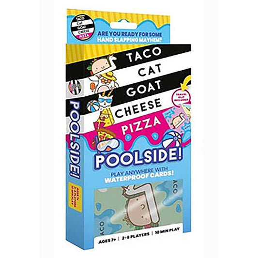 Taco Cat Goat Cheese Pizza Poolside!