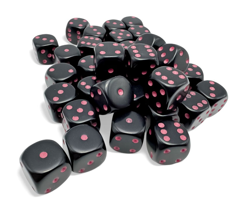 12mm D6 Dice Block Chessex Opaque