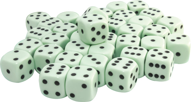 12mm D6 Dice Block Chessex Opaque