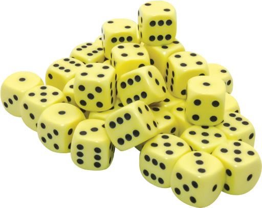 12mm D6 Dice Block Chessex Opaque