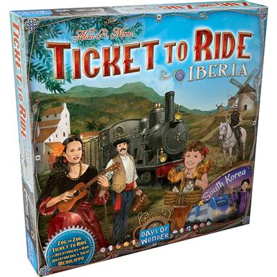 Ticket To Ride: Iberia & South Korea - Expansion