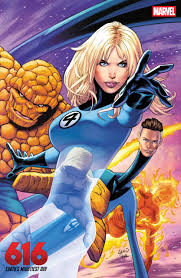 Fantastic Four Fanfare #1 616 Day Variant by Greg Land