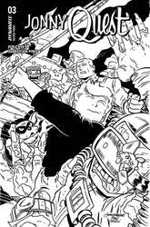 Jonny Quest #3 Cover G 10 Copy Variant Edition Marques Line Art