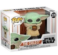 Funko Pop! 378 Star Wars The Mandalorian The Child with Cup