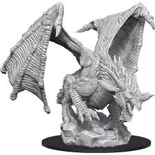 Dungeons & Dragons: Nolzur's Marvelous Unpainted Miniatures - W08 Young Blue Dragon
