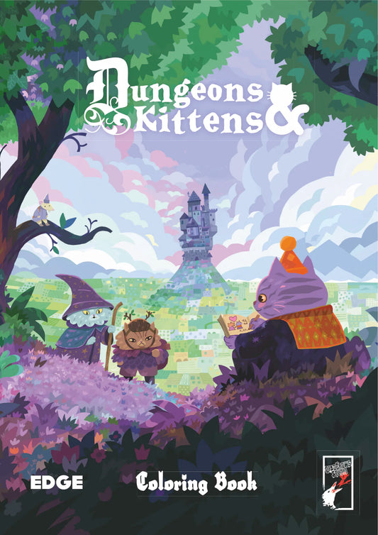 PROMO - Dungeons & Kittens RPG: Coloring Book