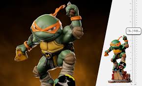Iron Studios Teenage Mutant Ninja Turtles Michelangelo MiniCo Vinyl Figure