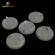 Warhammer 40,000 Bases: 40MM Round x5