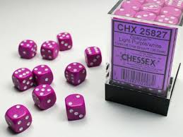 12mm D6 Dice Block War Pips Opaque