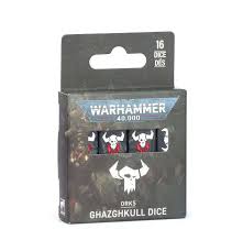 WARHAMMER 40000: Orks Ghazghkull Dice