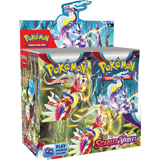 Pokemon TCG: Scarlet & Violet 01- Booster Display