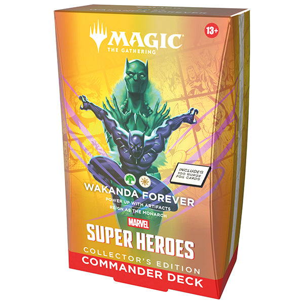 MTG: Universes Beyond- Marvel Super Heroes Commander Deck, Collector Edition Display