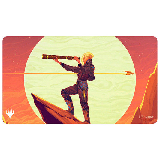 Playmat: MTG- Edge of Eternities- Sami, Wildcat Captain