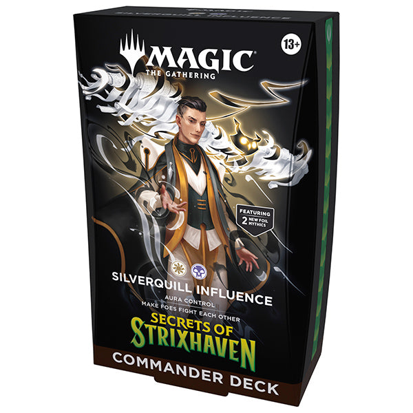 MTG: Secrets of Strixhaven Commander Deck Display (5 Decks)