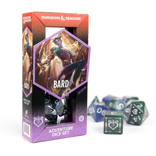 Dungeons & Dragons: Adventure Dice - Bard Blue/Green