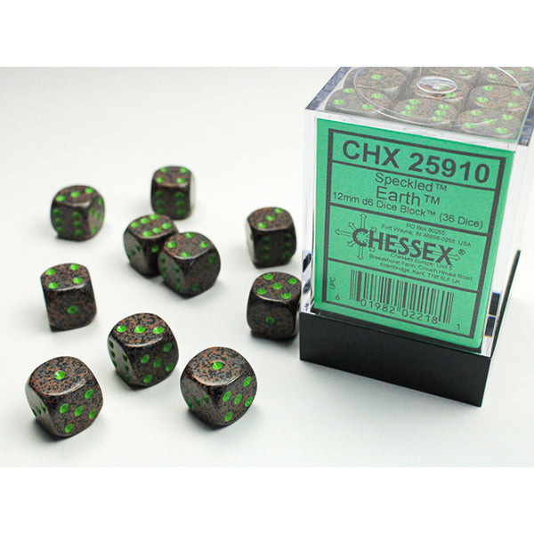 12mm D6 Dice Block War Pips