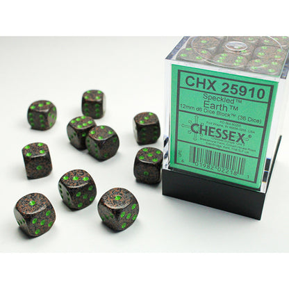 12mm D6 Dice Block War Pips