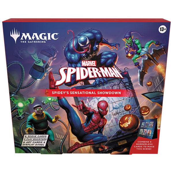 Universes Beyond- Marvel Spider-Man Scene Box Display