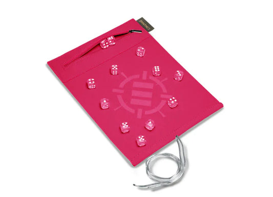 Roll on a Scroll - Dice & Rolling Mat - Pink