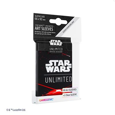 Star Wars Unlimited Art Sleeves Space Red