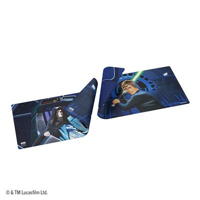 Star Wars Unlimited - Double-Sided Game Mat: Luke Skywalker / Emperor Palpatine