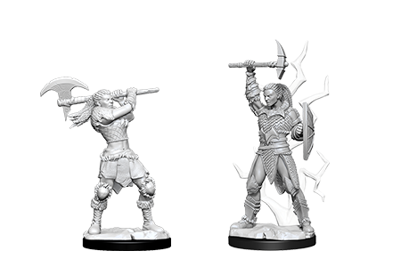 Dungeons & Dragons: Nolzur's Marvelous Unpainted Miniatures - W10 Female Goliath Barbarian