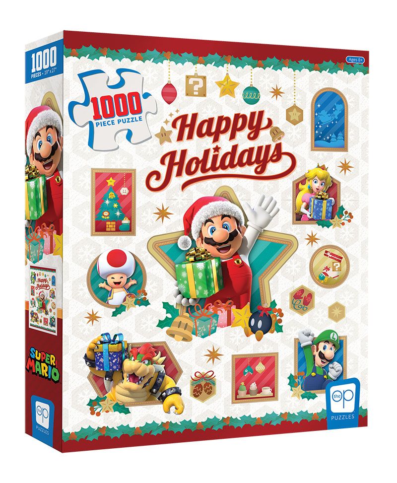 Puzzle - Super Mario "Happy Holidays"