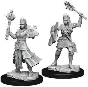 Dungeons & Dragons: Nolzur's Marvelous Unpainted Miniatures - W08 Female Human Cleric