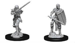 Dungeons & Dragons: Nolzur's Marvelous Unpainted Miniatures - W09 Female Human Fighter