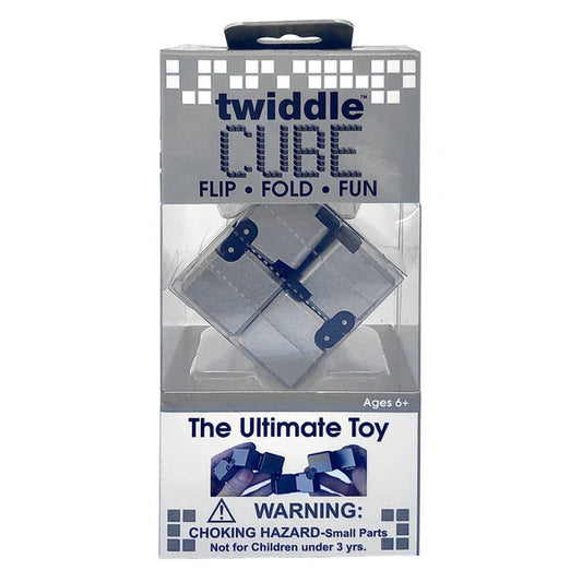 Twiddle Metal/Plastic Fidget and Puzzle Toy for 3 Y+ Ages