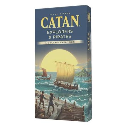 CATAN: Explorers & Pirates - 5-6 Player Expansion