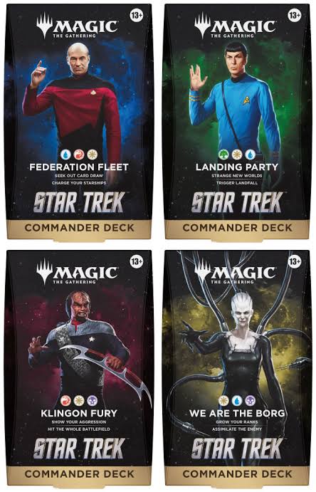 MTG: Star Trek - Commander Decks