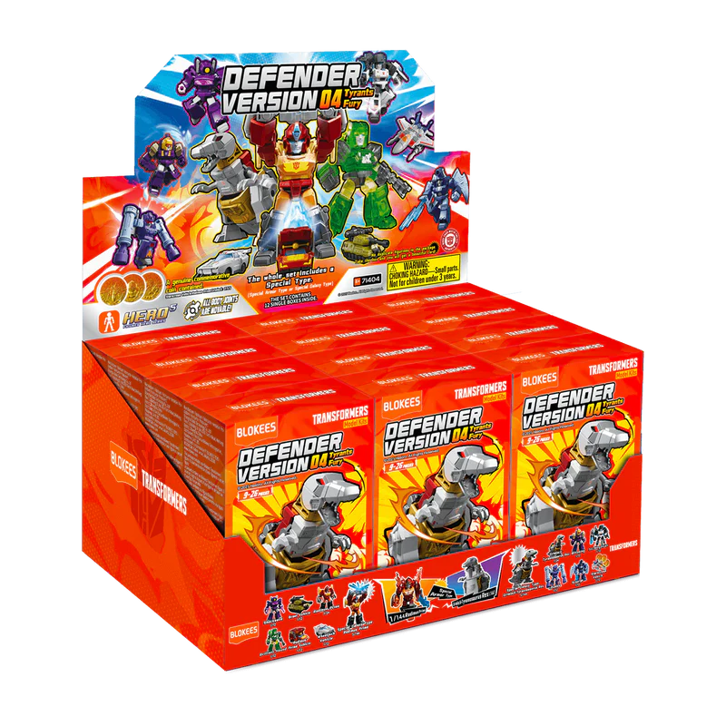 Transformers Blockees: 2-inch Defender Model Kit - Tyrant's Fury