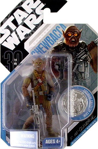 Star Wars Chewbacca 30th Anniversary McQuarrie Concept #21 Action Figure