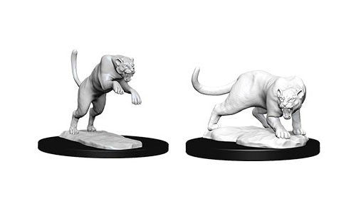 Dungeons & Dragons: Nolzur's Marvelous Unpainted Miniatures - W06 Panther & Leopard